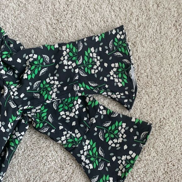 Boden Delia Green and black Floral dress size 10 - Picture 9 of 10